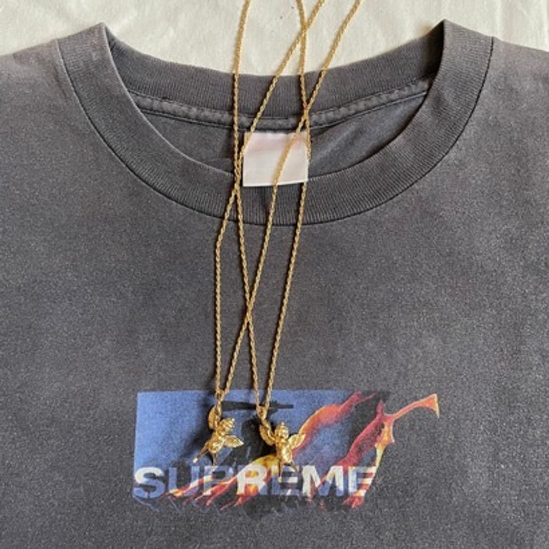 콜드베인 큐피드목걸이 silver925(goldgp) 상품이미지2