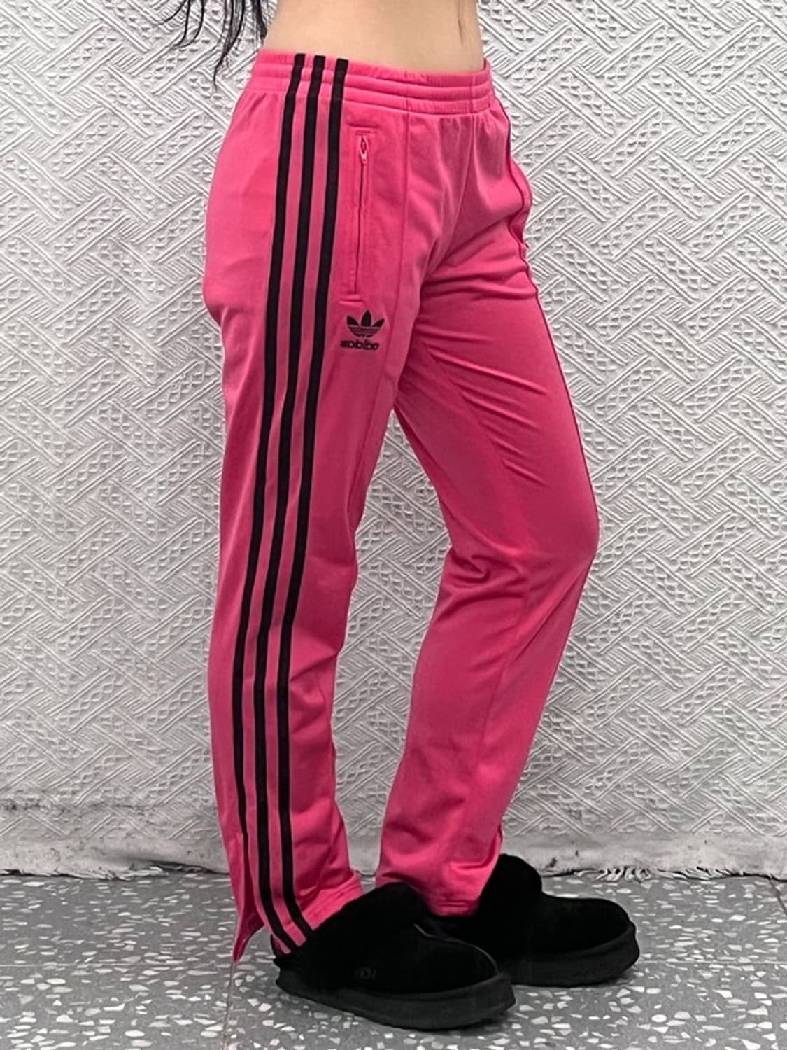 아디다스 레트로 00's 대장급 핫핑크 검핑 트랙팬츠 85 C09595 상품이미지1