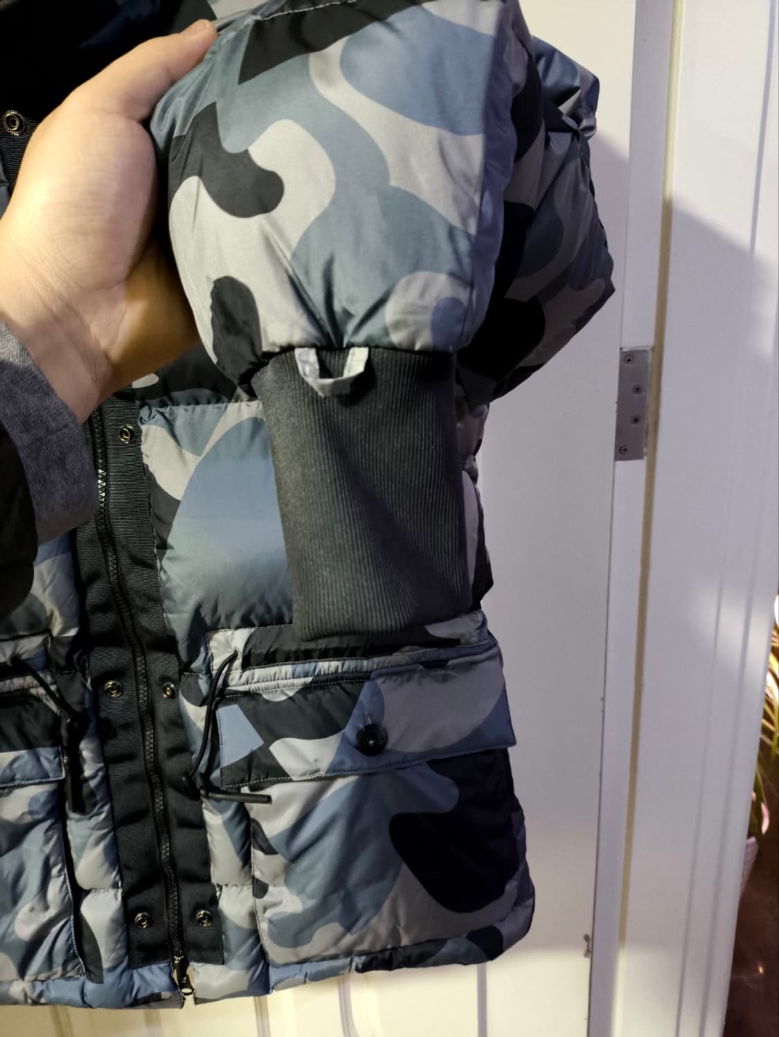 100사이즈 뉴발란스 카모플라쥬 구스다운 패딩 상품이미지2