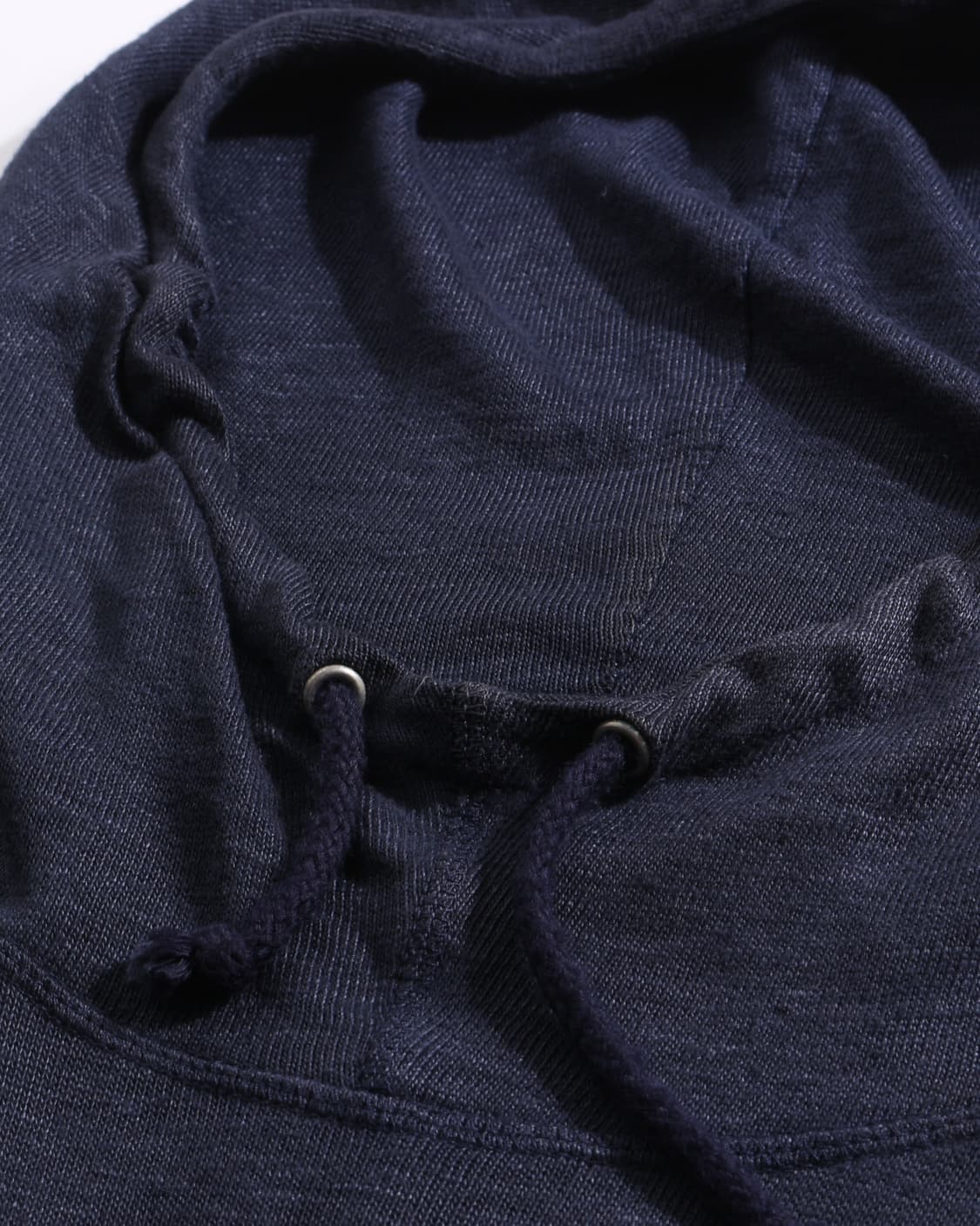 00s Emporio Armani Linen knit hoodie 상품이미지4