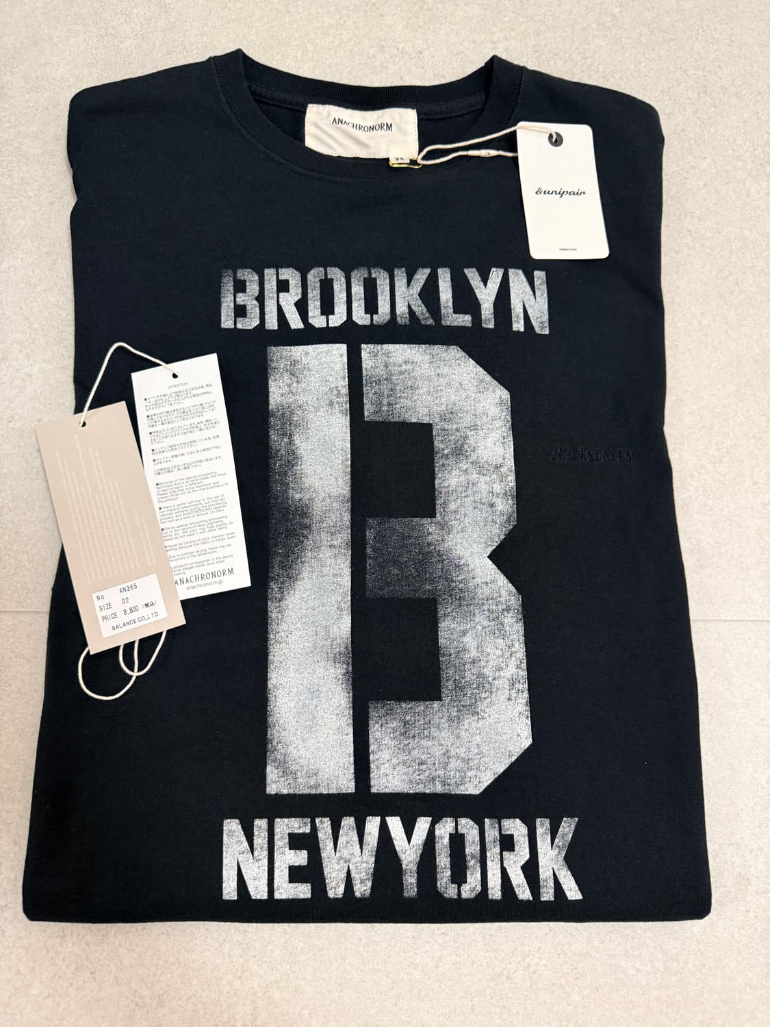 Anachronorm  BROOKLYN PRINTED S/S T-SHIR 상품이미지1