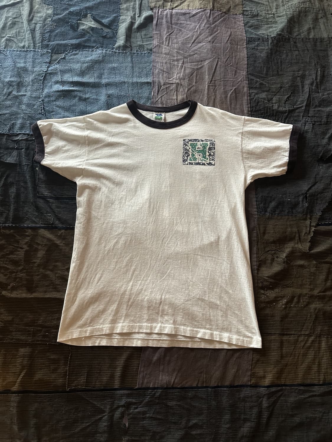 90s USA Vintage Ringer T Shirt 상품이미지4