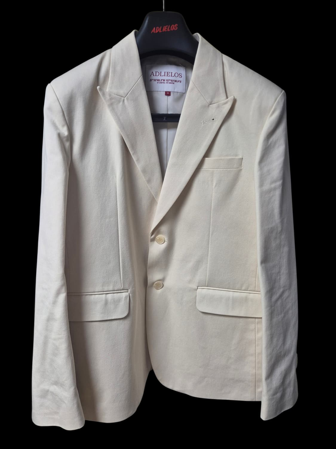 ADLIELOS 아이보리색 블레이저 자켓 M사이즈 상품이미지1