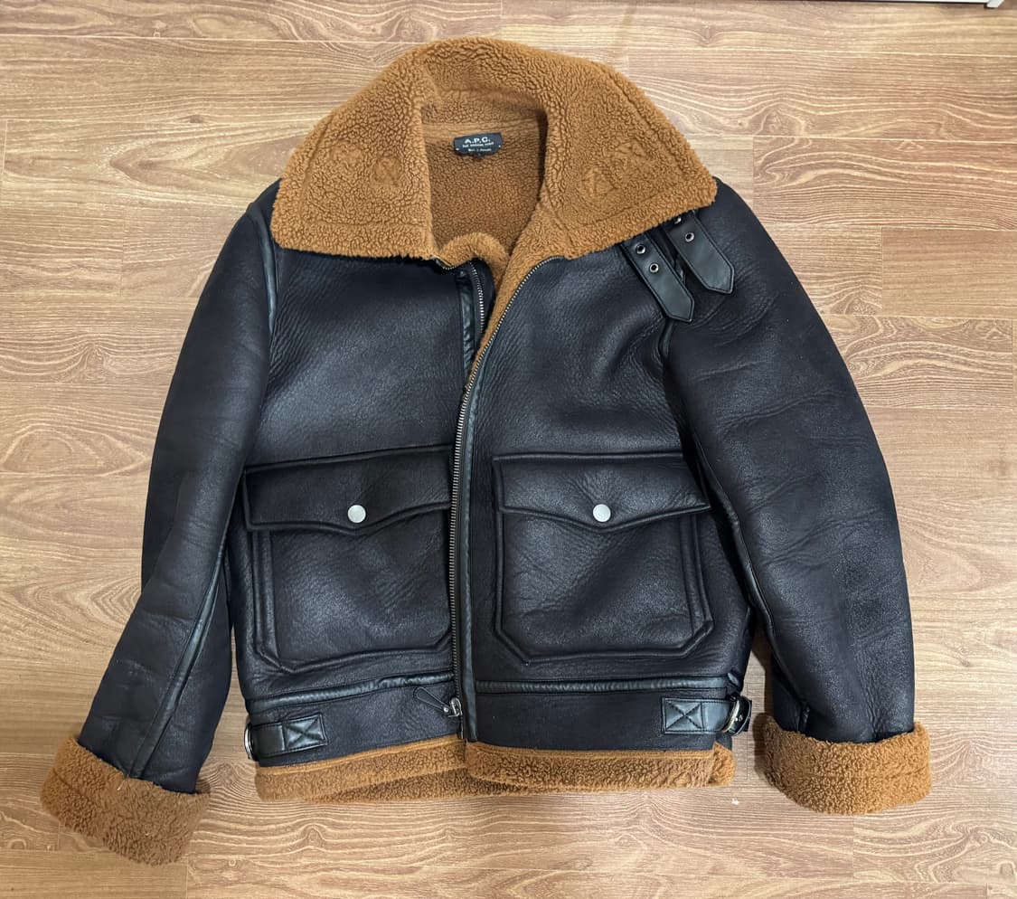 [L]A.P.C 아페쎄 시어링 무스탕자켓 상품이미지4