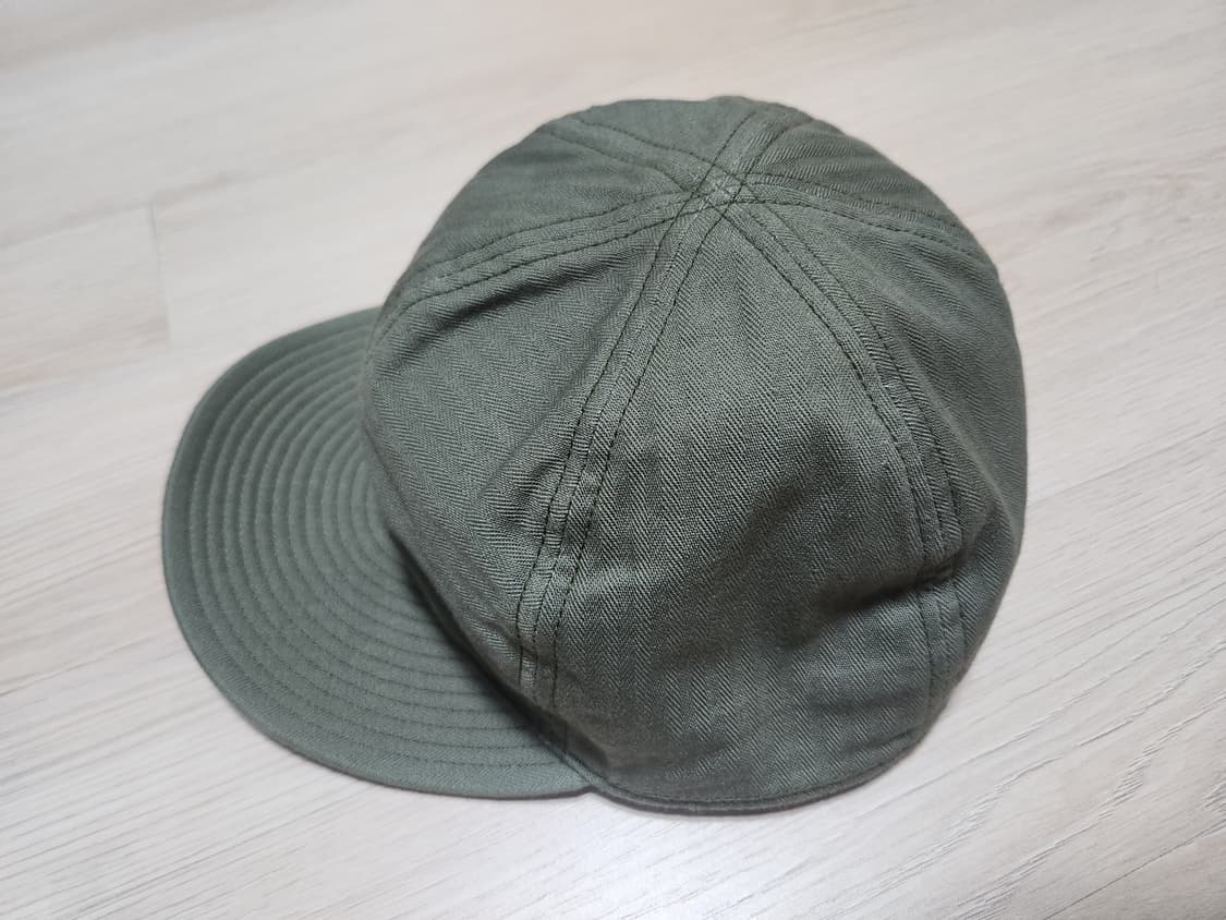 리얼맥코이 A-3 캡 올리브 상품이미지3