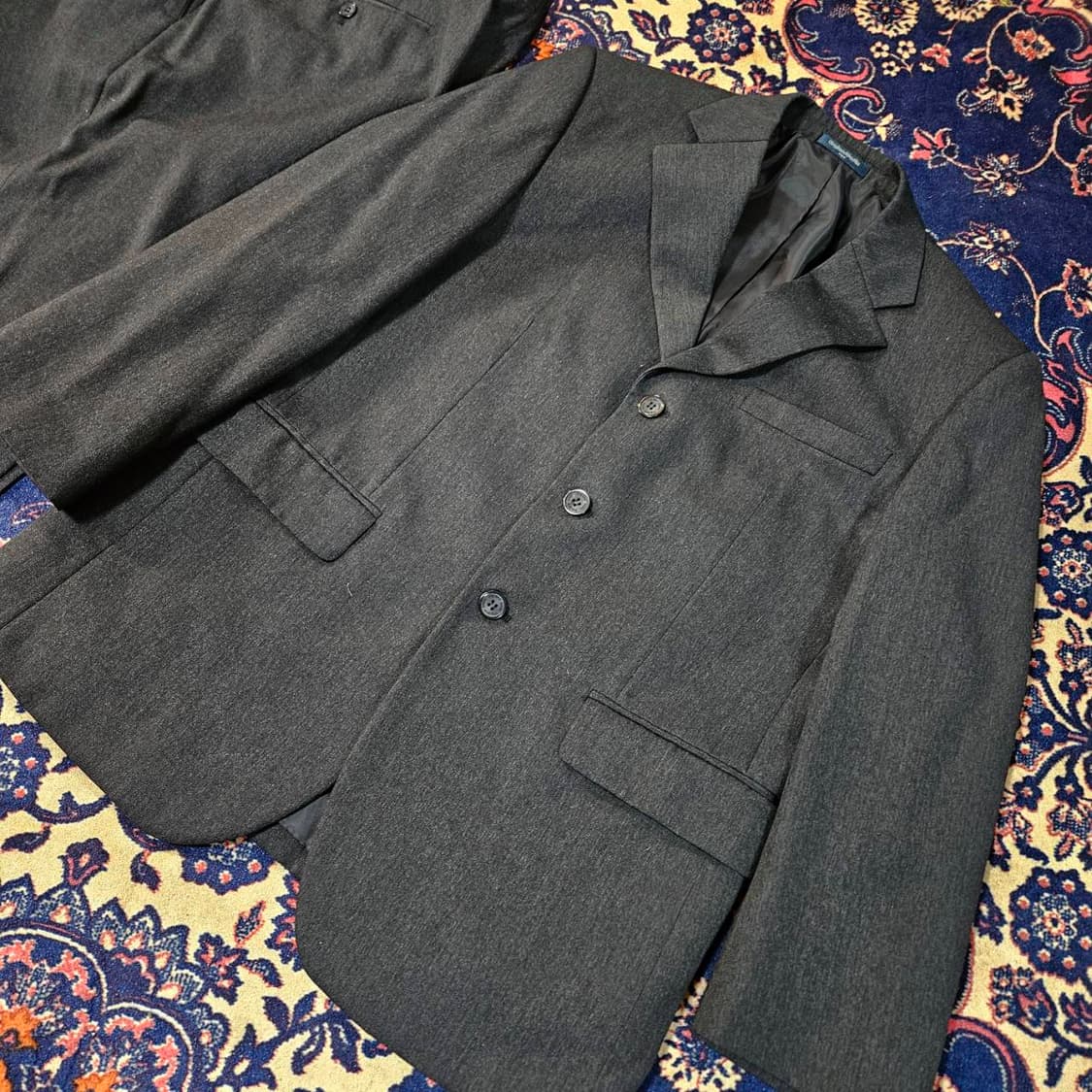 ENGLAND PADIN 울 100% 3버튼 셋업 95-100 상품이미지4