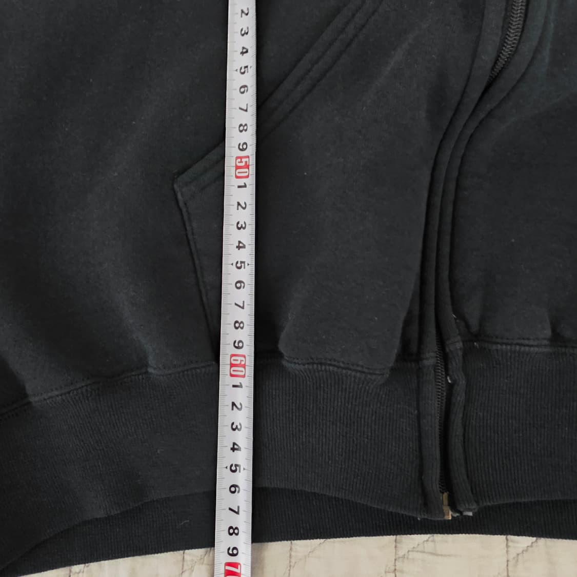 [XXXL] 90s USA 빈티지 러셀 애슬레틱 후드집업 블랙 빅사이즈 상품이미지9