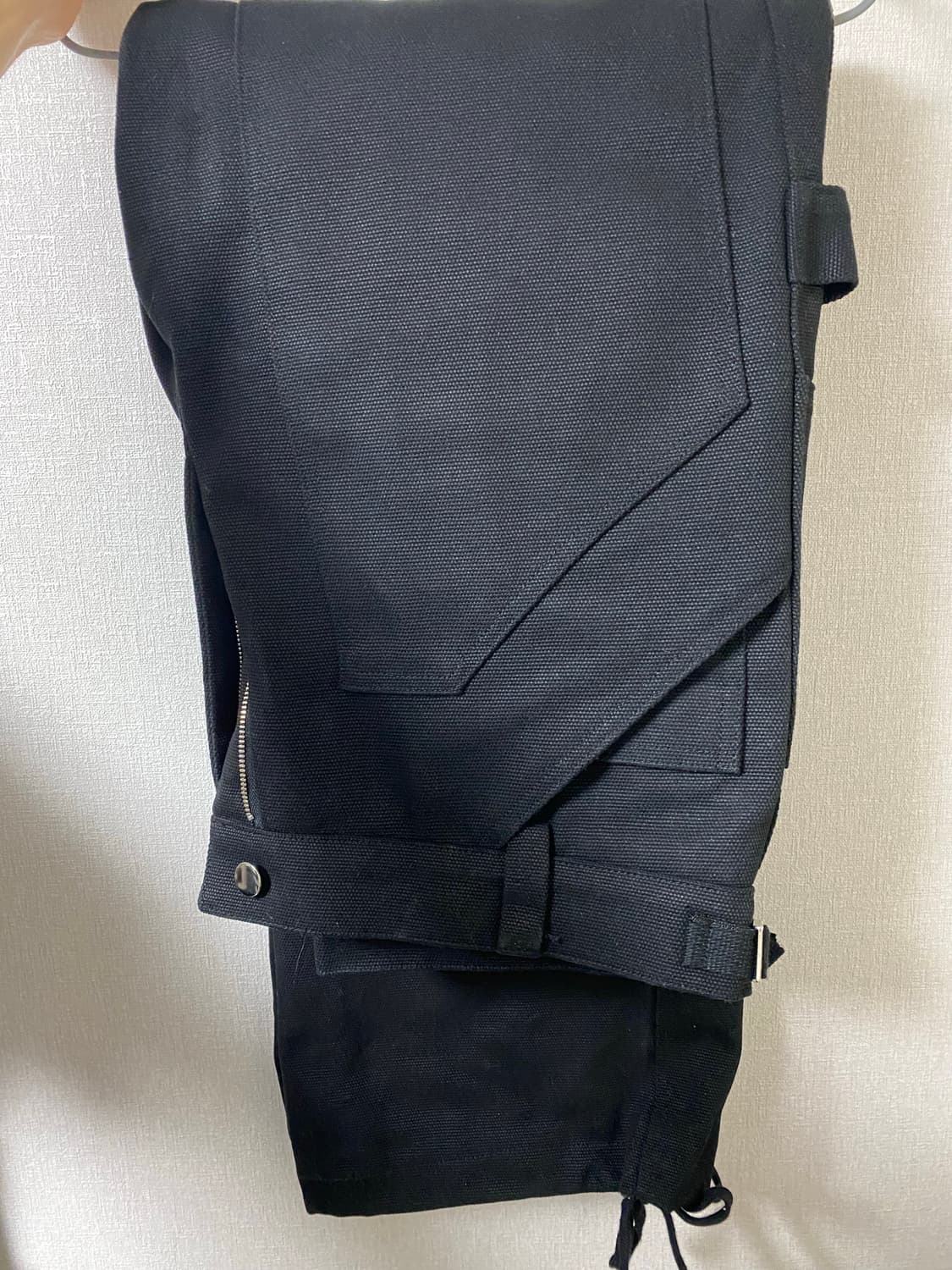 wapworks w111 헤비 듀티 워크 팬츠 블랙 상품이미지2