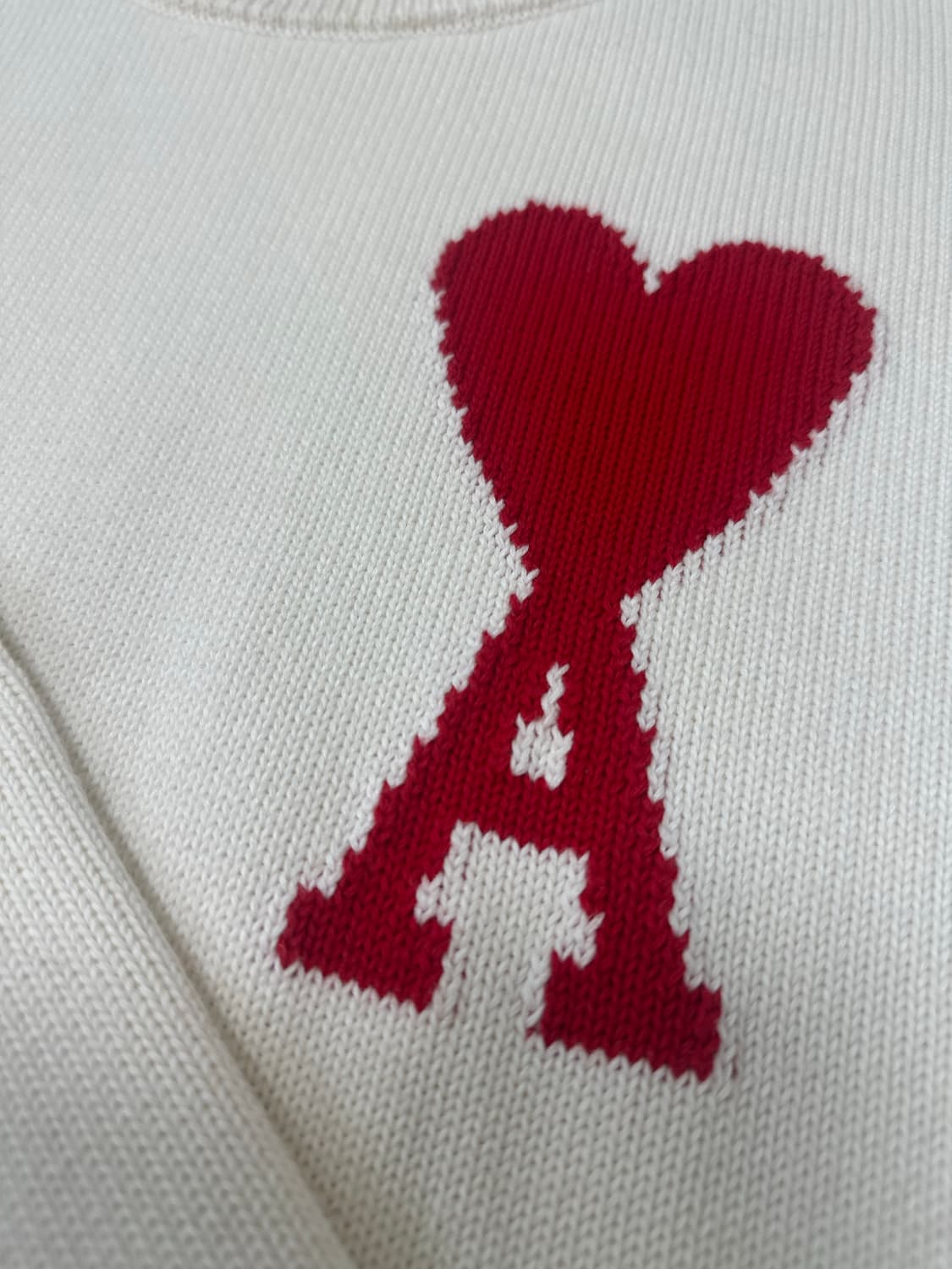 아미 니트 빅로고 M 상품이미지2