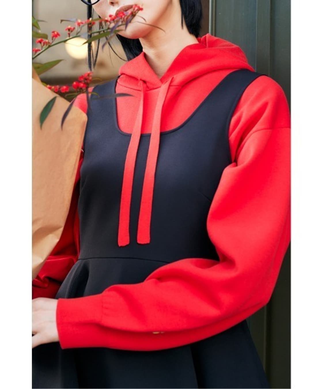 나곤스탠스 엔폴드 벌룬 원피스  상품이미지5