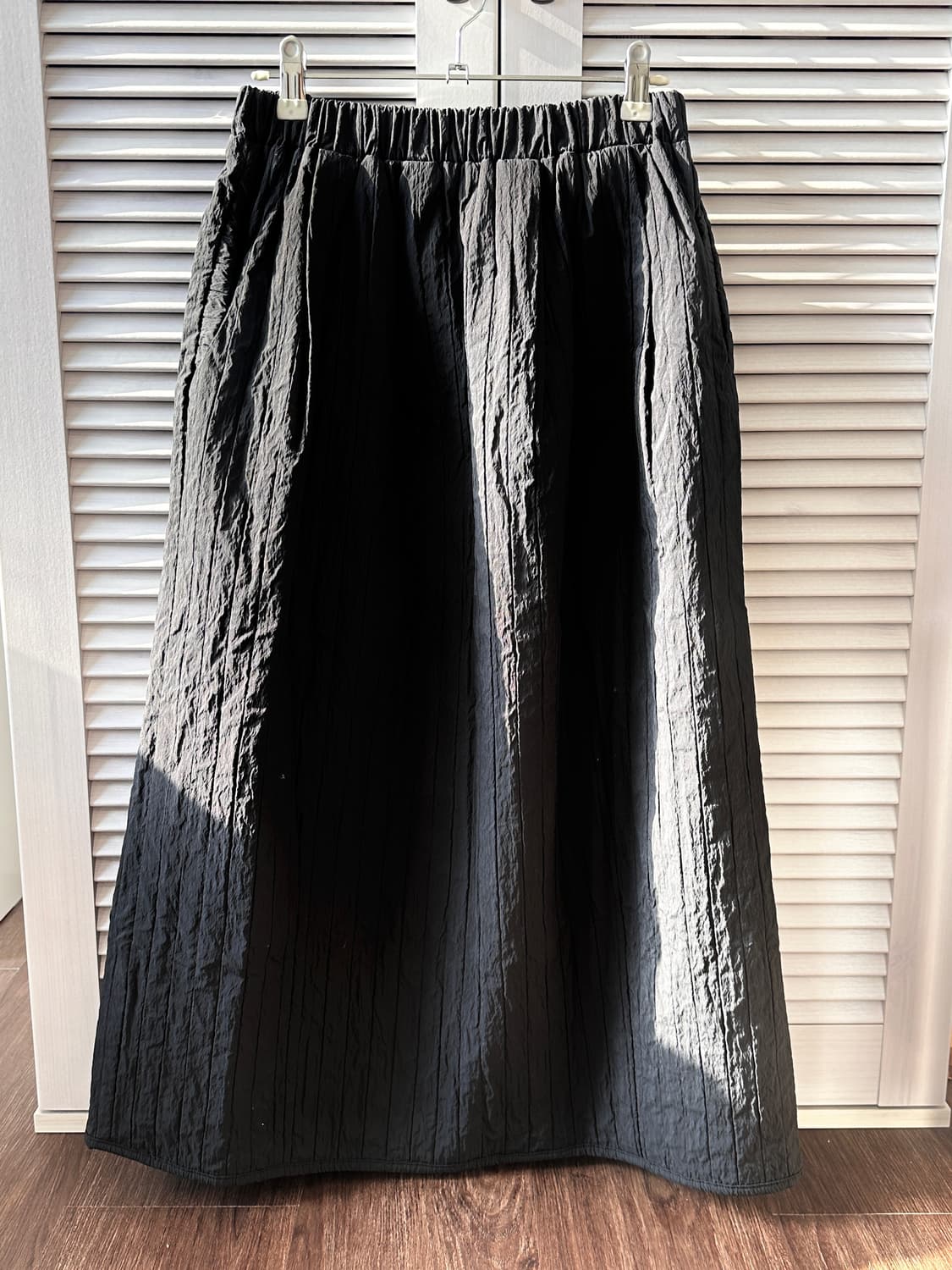 빈티지 패딩 롱스커트 상품이미지1