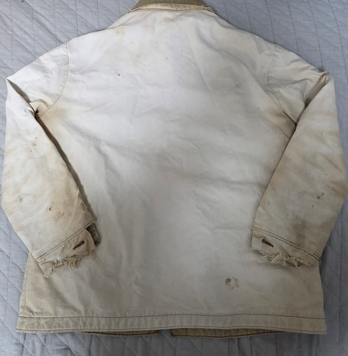 [44] 80s 빈티지 빅벤 BIG BEN 트래쉬드 하드페이드 초어자켓 상품이미지6