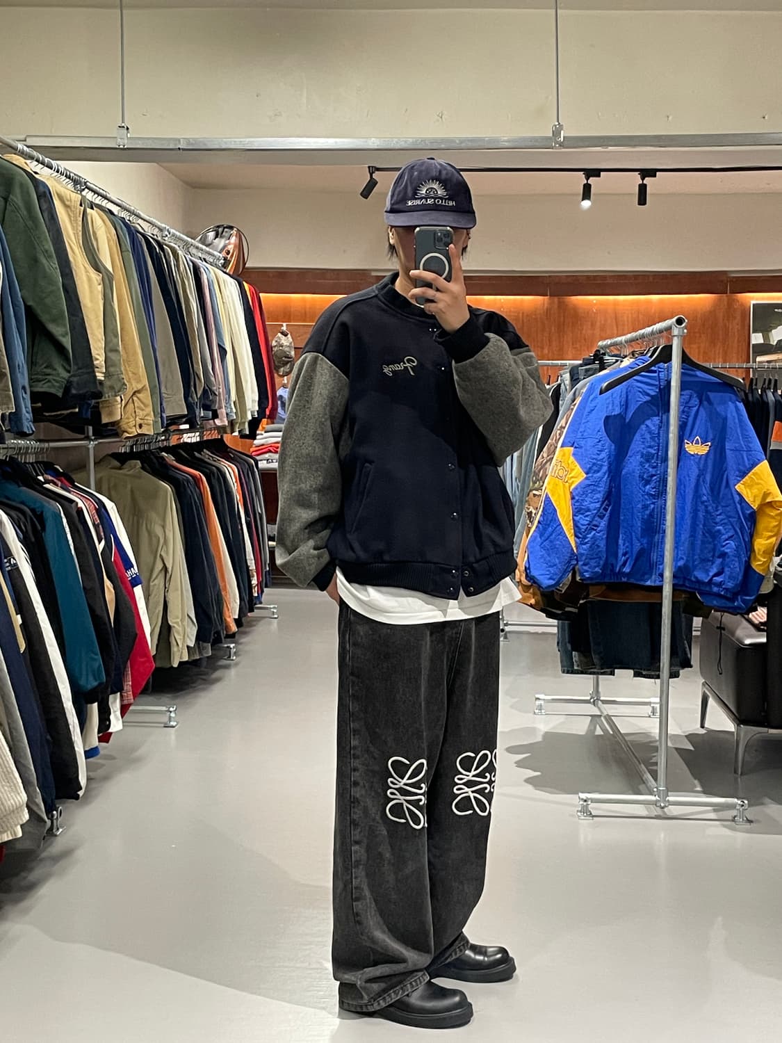90‘s USA 울 자켓 상품이미지2