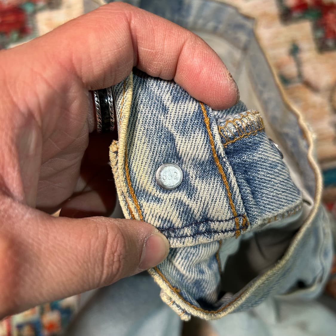 [33X34] 90s made in usa 리바이스 501 부츠컷 커스텀 상품이미지3