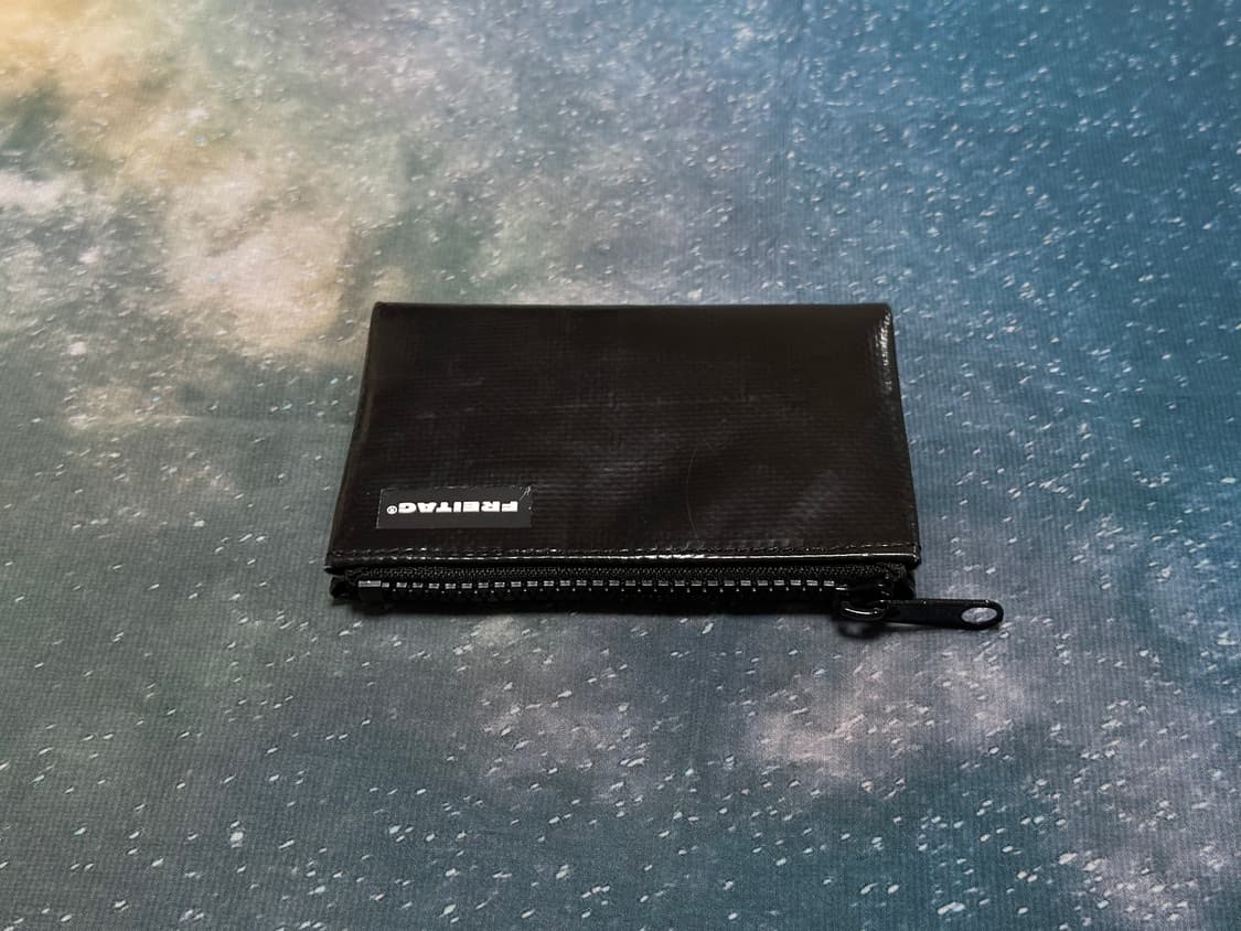 (NEW) 프라이탁 새상품 카드지갑 올검정 블레어 상품이미지2