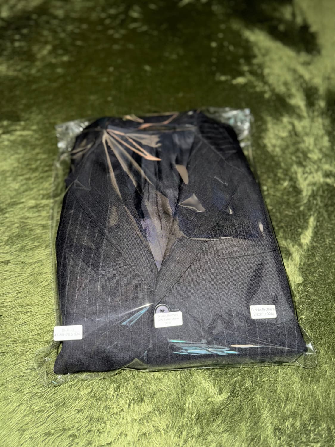 [40R] 브룩스 브라더스 재팬 테일러 메이드 스트라이프 블레이저 자켓 상품이미지10