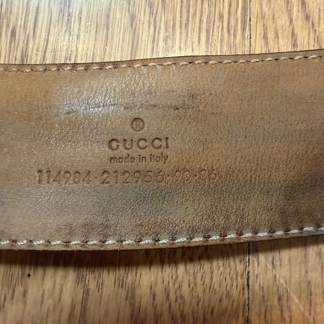 구찌 인터로킹 G 버클 벨트 상품이미지3