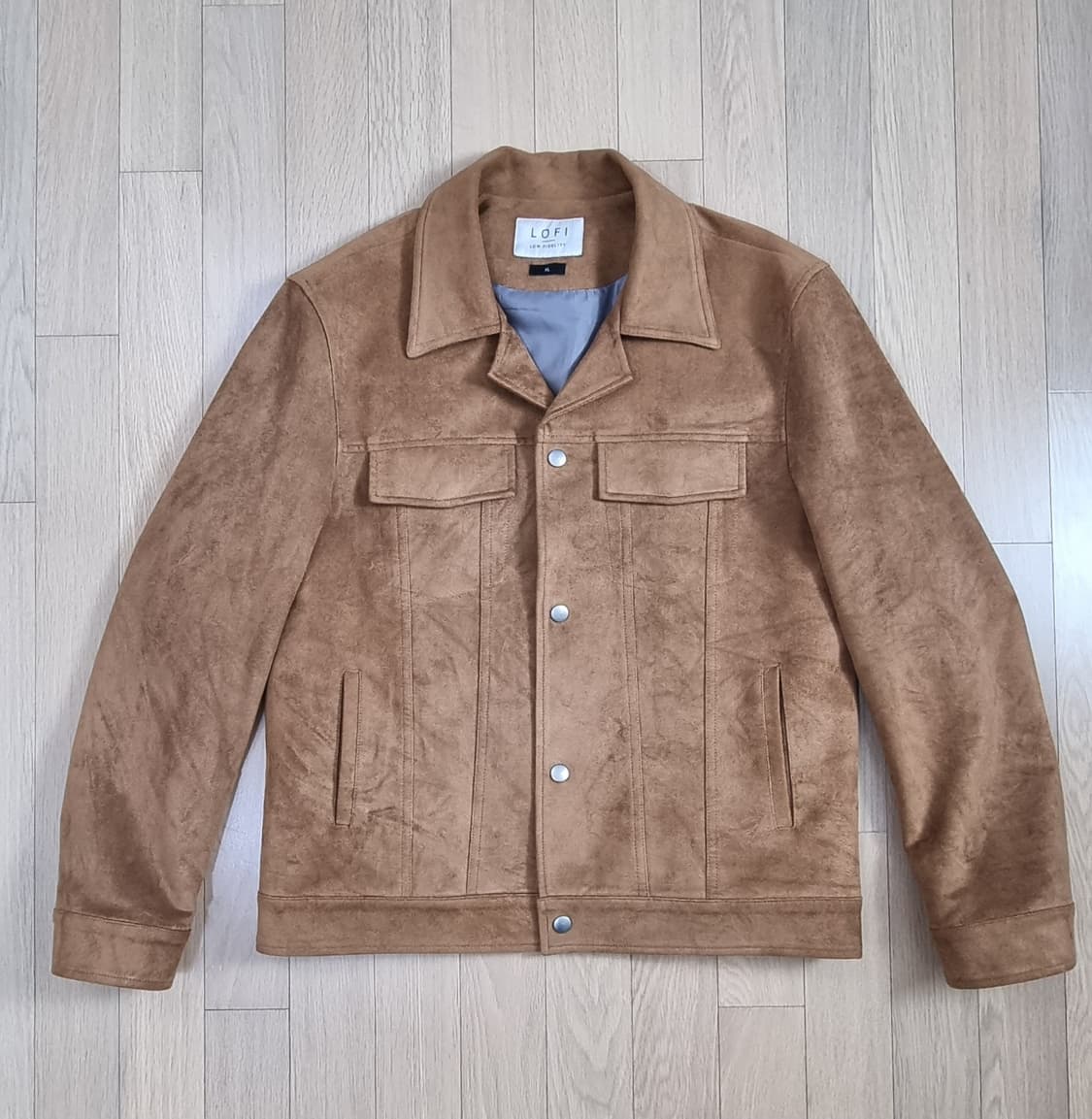 로파이 스웨이드 트러커 자켓 XL _ 남성 상품이미지2