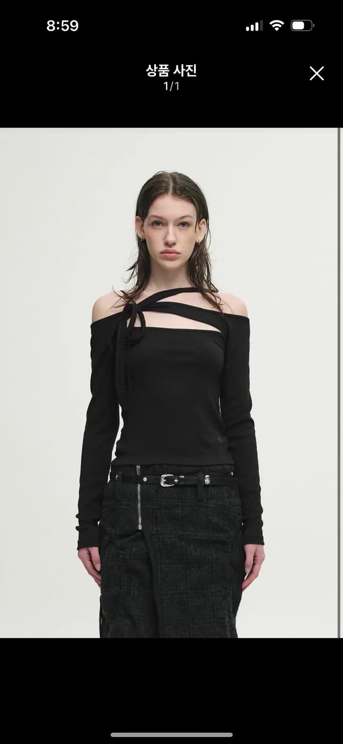 Cerric 세릭 탱글 스트랩 탑 상품이미지1