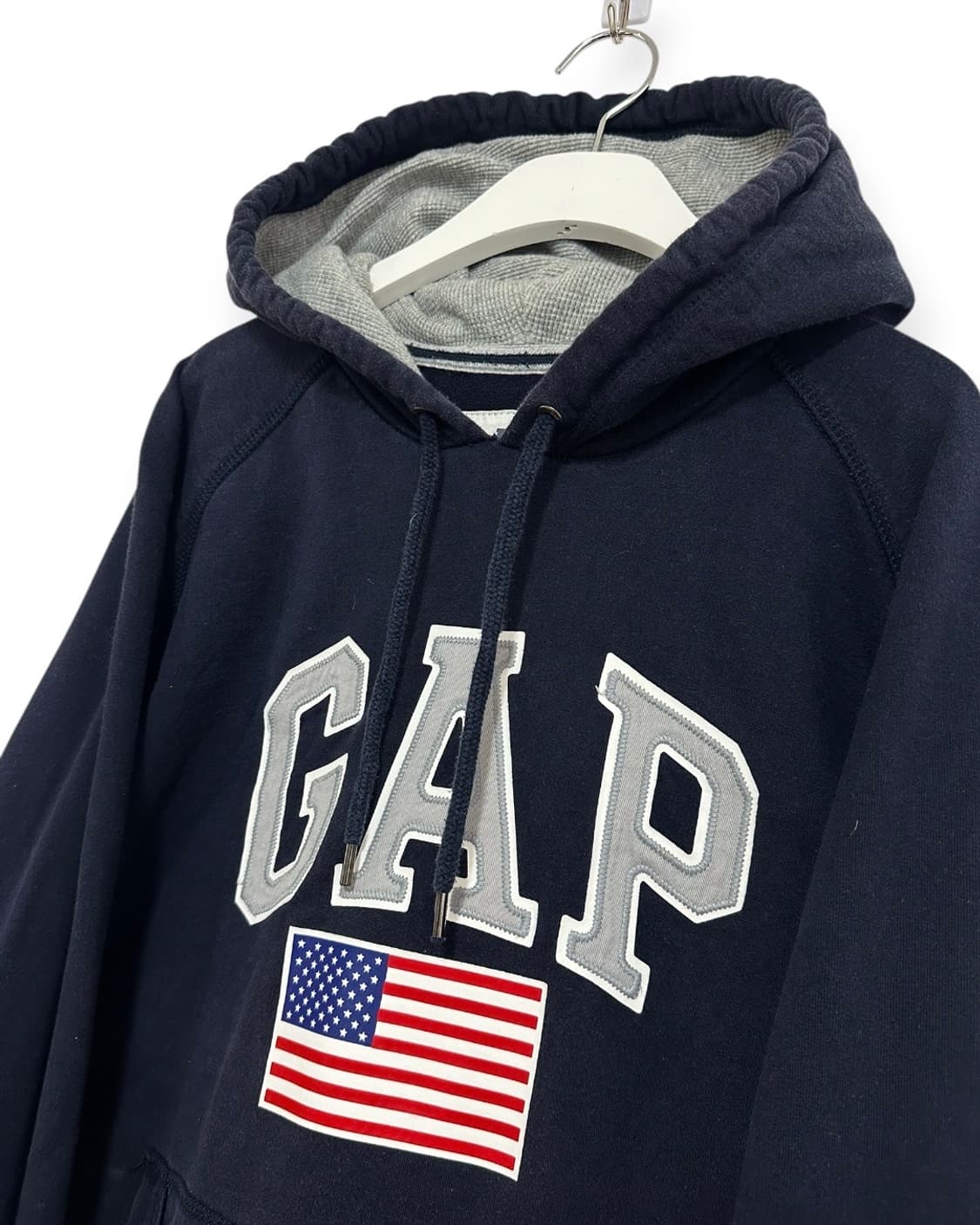 GAP 갭 성조기 네이비 후드티 상품이미지3