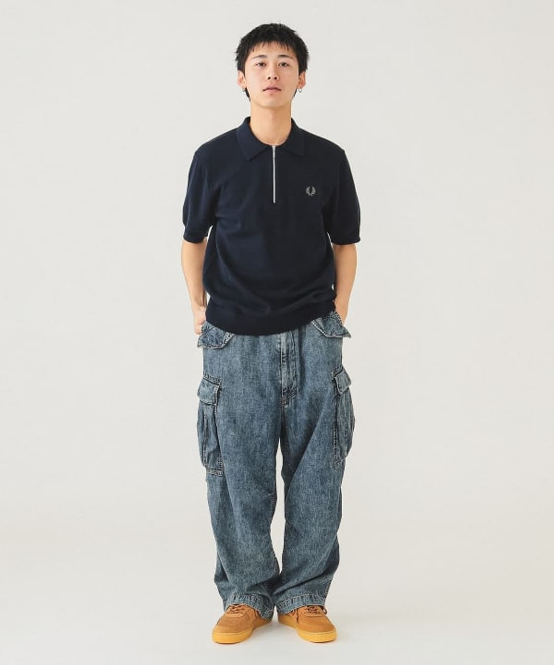 BEAMS Big 6 Pocket Denim Cargo Pants 상품이미지2