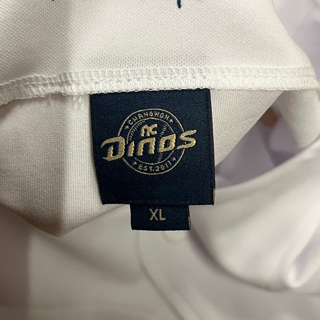 [XL] NC 다이노스 야구 유니폼 화이트 홍남표 b8 상품이미지4