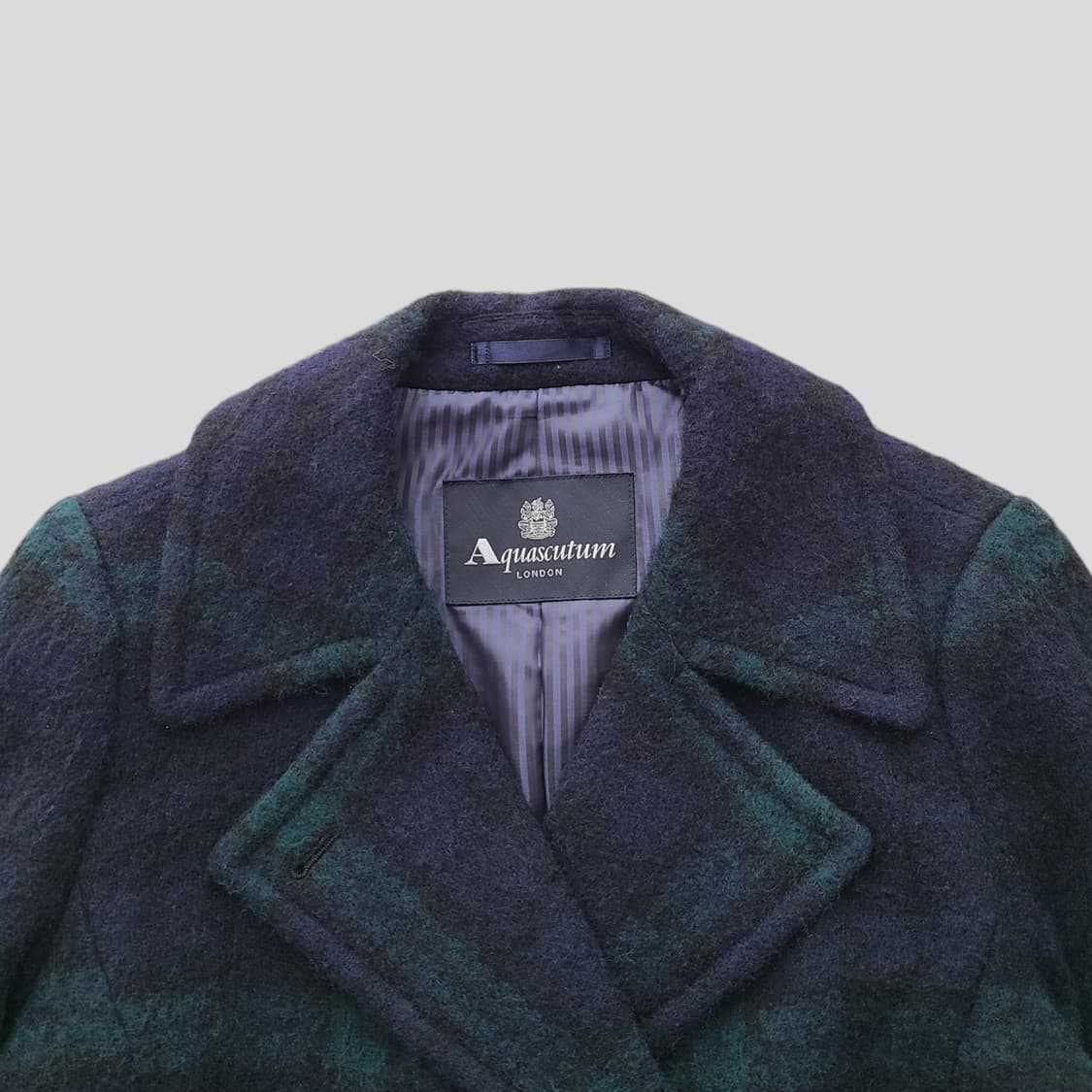 아쿠아스큐텀 울 피코트 일본판 상품이미지2