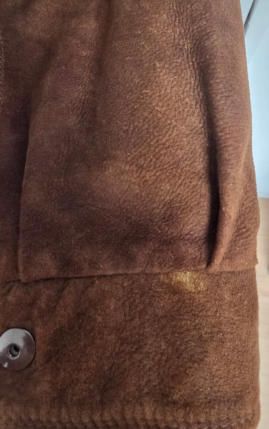 레미 레더 풀램스킨 스웨이드 더블카라 가죽자켓 42 110 2xl xxl 상품이미지3