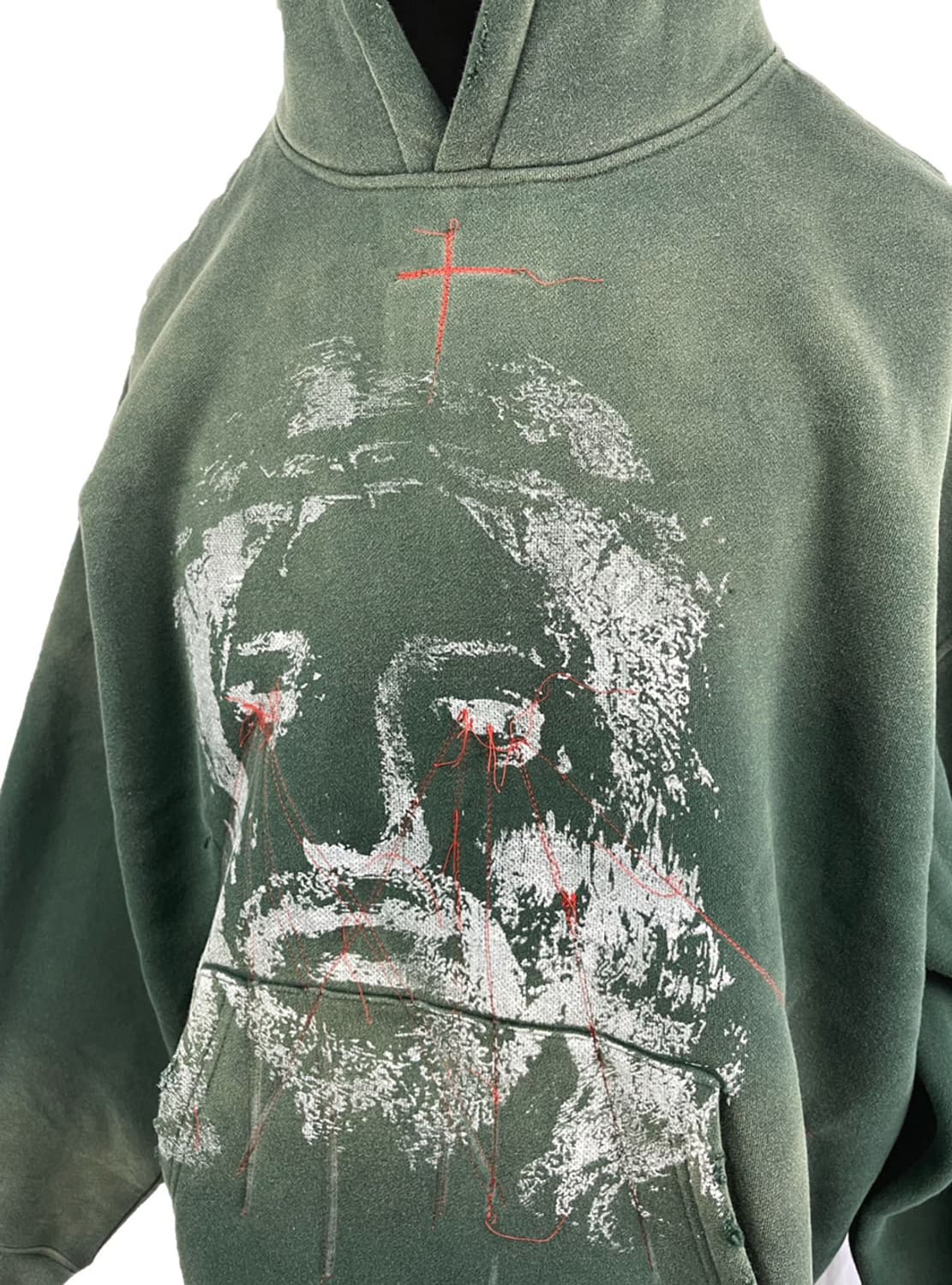 헬시스템 / 워시드 디스트레스드 후디 상품이미지3