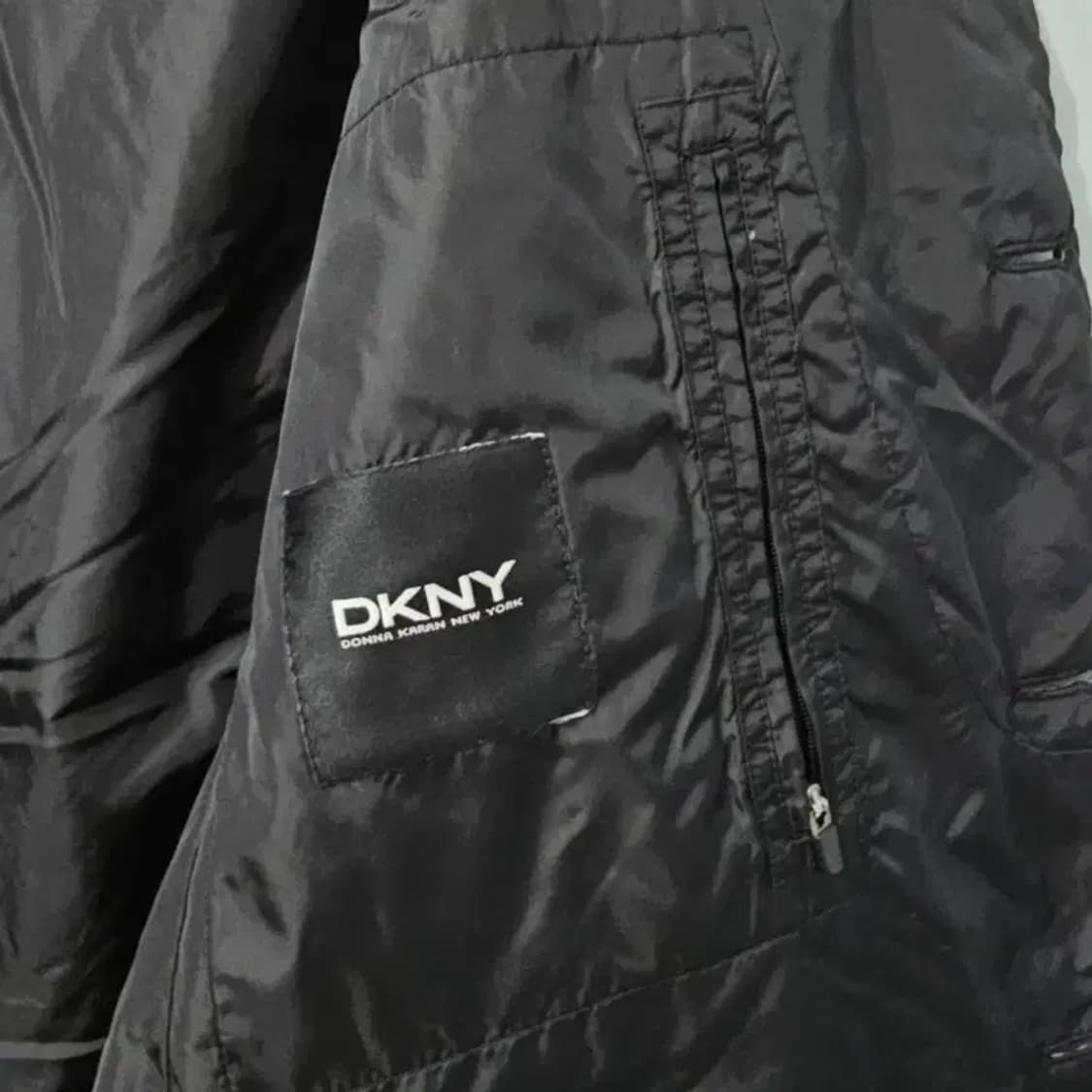 DKNY 남성 블랙 퀼팅 코트 105 상품이미지9