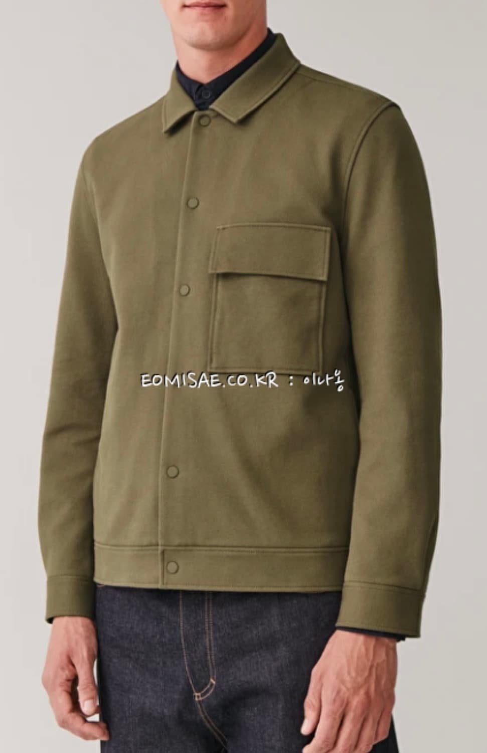 COS 코스 카키 자켓 상품이미지6