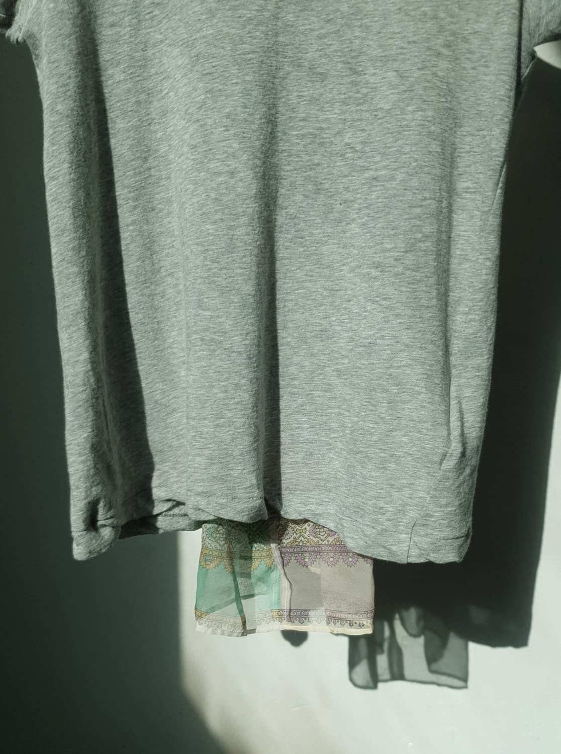 08S/S SACAI Corset Silk Layered Tee 상품이미지4