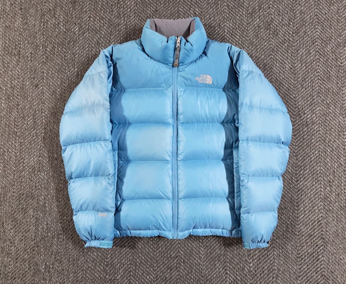 노스페이스 700 라이트 스카이 블루 패딩 상품이미지1