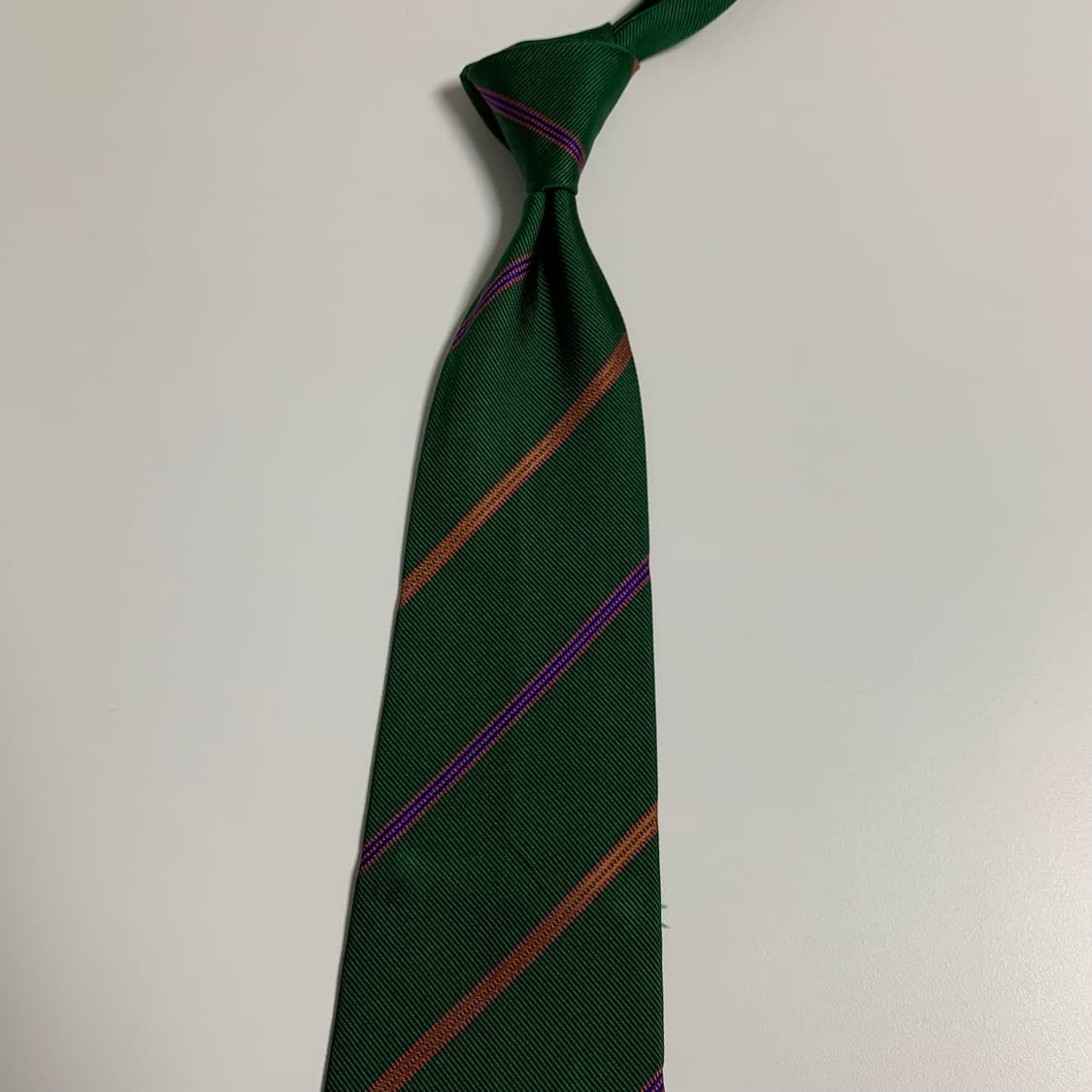 발렌티노(VALENTINO) 스트라이프 명품넥타이 100실크 A등급 상품이미지8