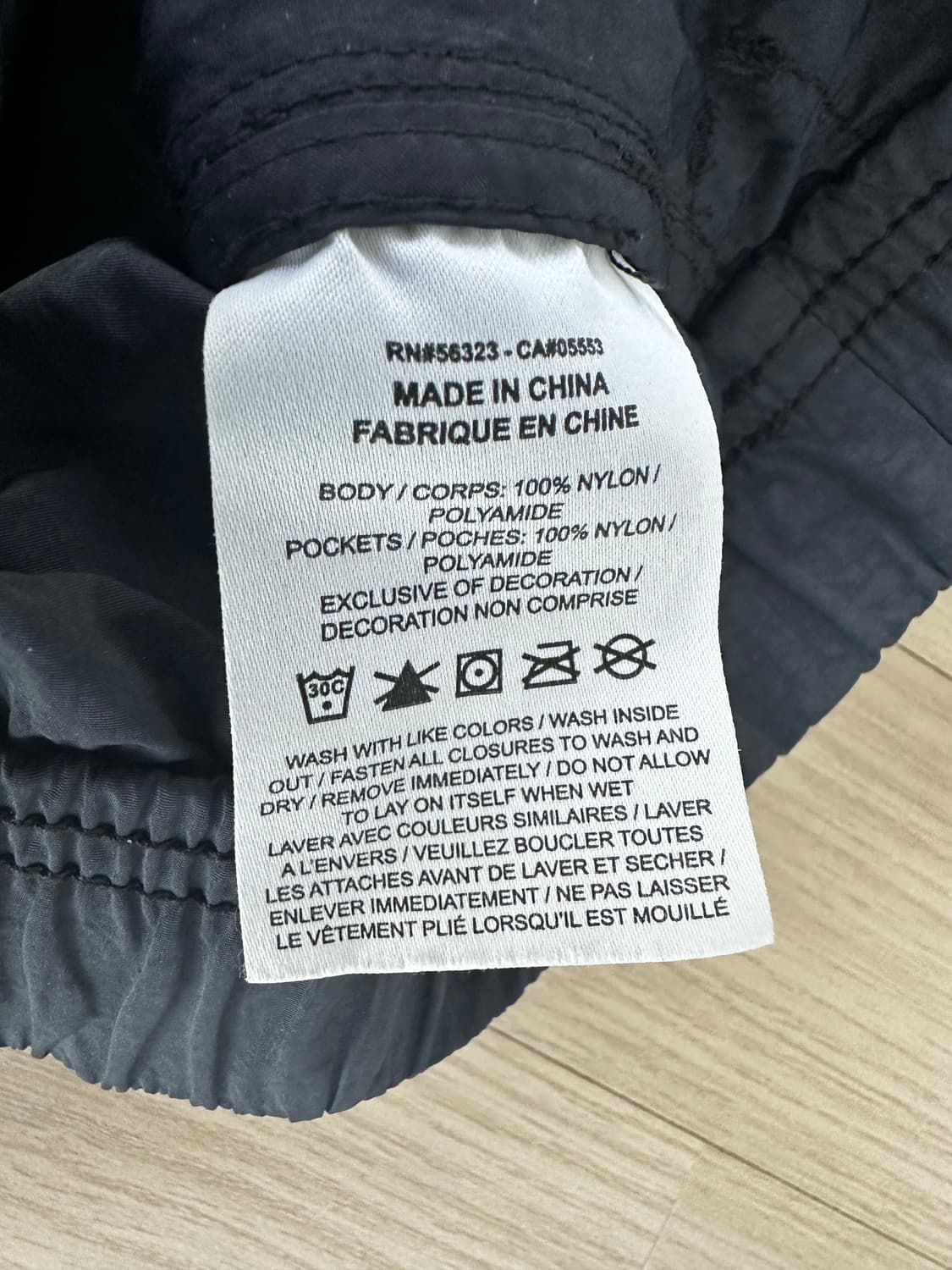 나이키 x 스투시 윈드러너 자켓 오프 느와르 L 상품이미지5