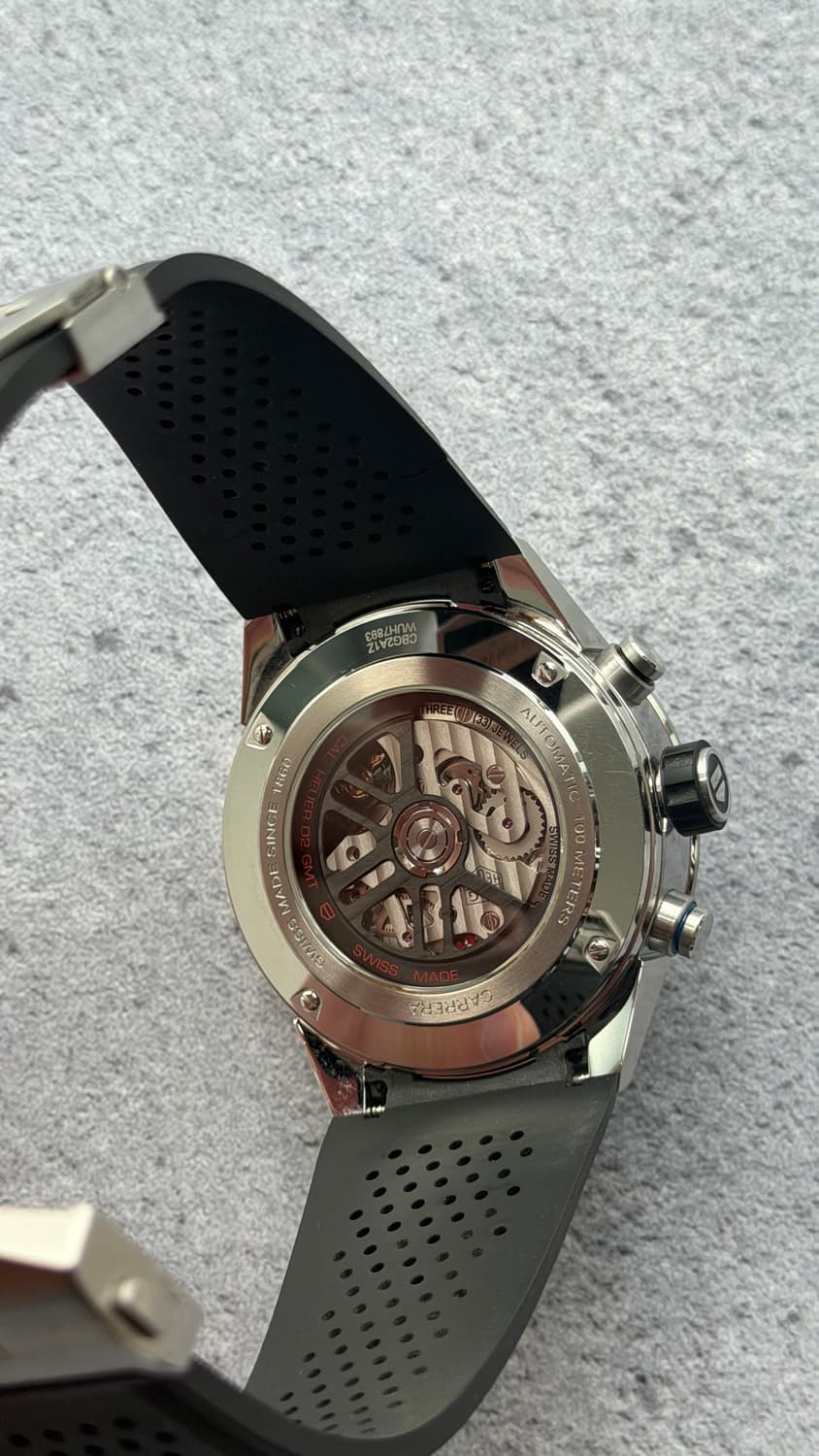 태그호이어 까레라 호이어02 GMT CBG2A1Z 시계 판매합니다. 상품이미지7