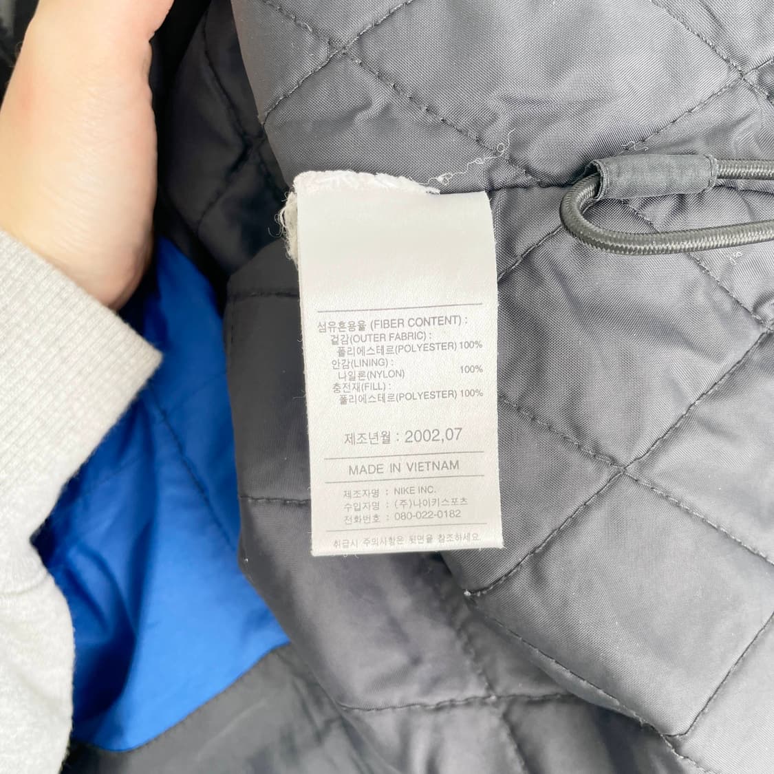 F1 나이키 아동 올드스쿨 패디드 바람막이자켓 140사이즈 상품이미지7