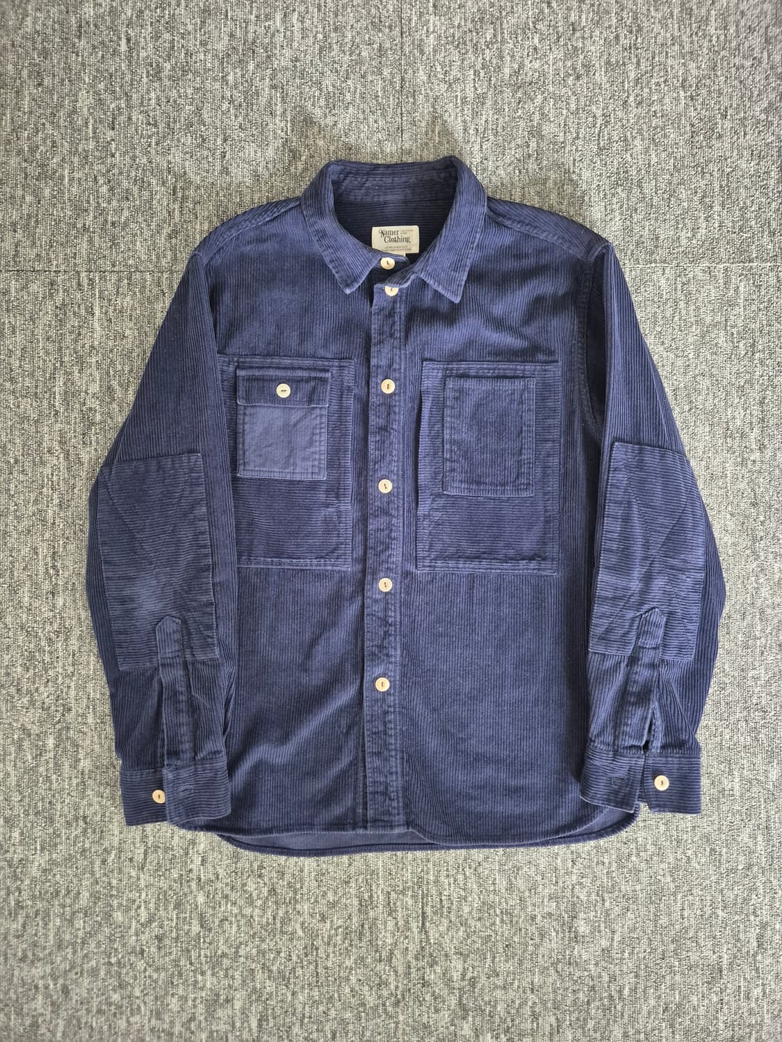 네이머클로딩 코듀로이 셔츠 상품이미지1