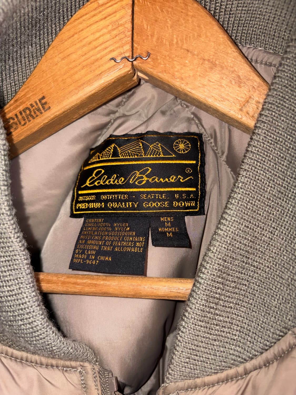 90년대 에디바우어 다운 자켓 95 100 상품이미지3