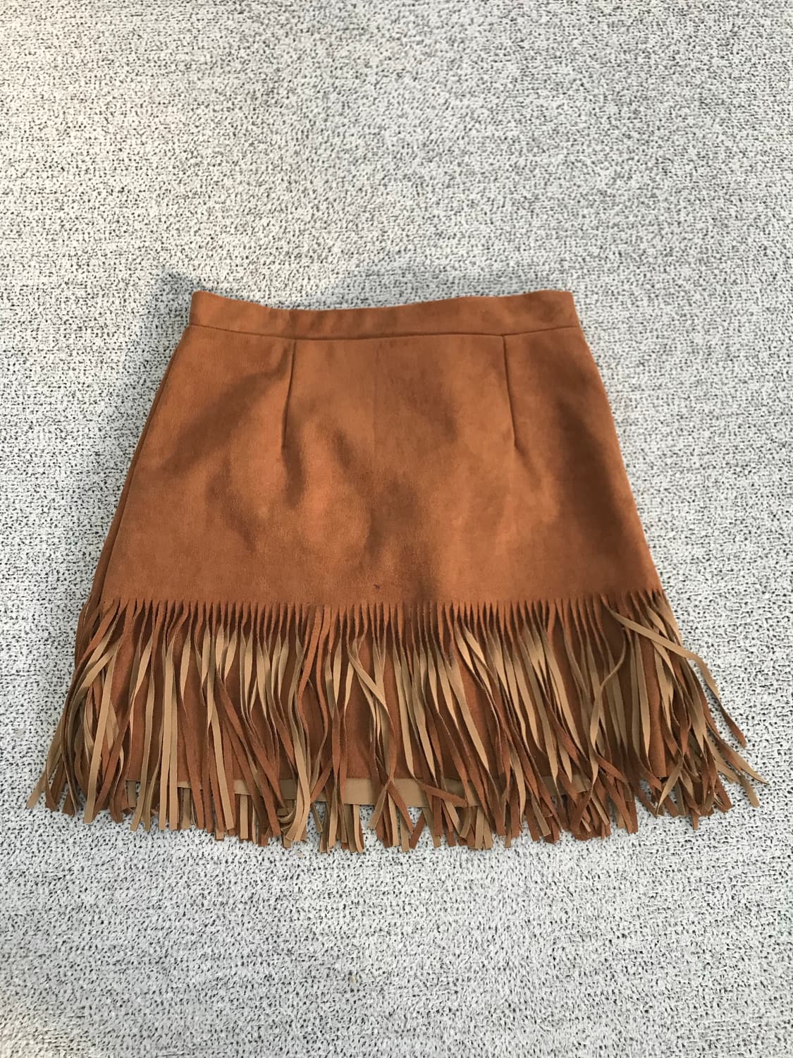 웨스턴 스웨이드 미니 스커트 상품이미지7