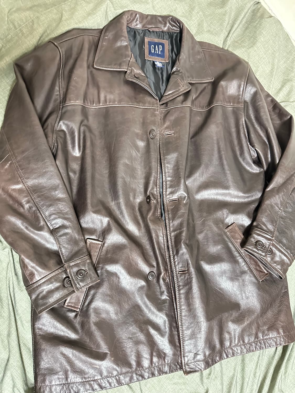 90‘s 올드갭 카코트 브라운 상품이미지2