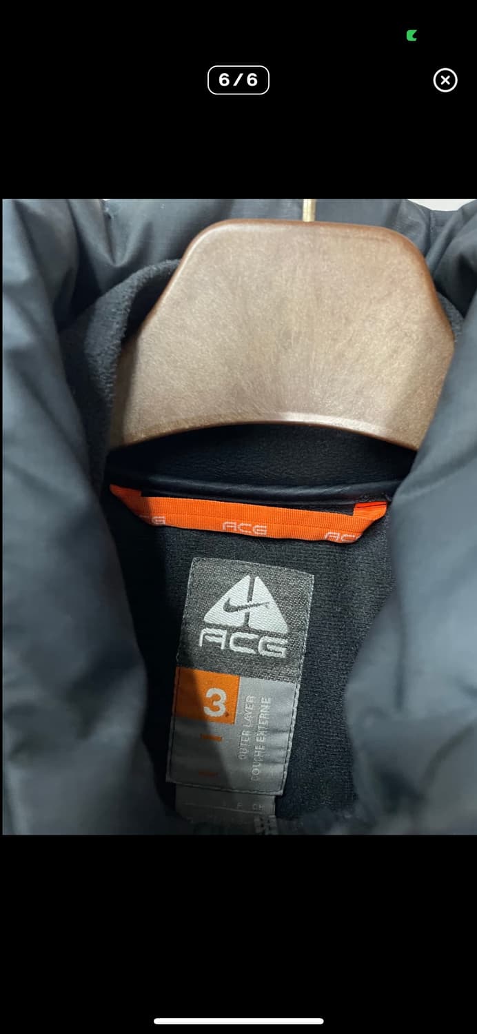 나이키 ACG 다운 블랙 푸퍼 자켓 A2355 상품이미지6