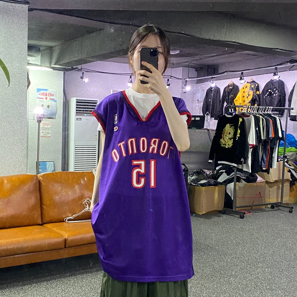챔피온 NBA 토론토 농구져지 B2147 상품이미지1
