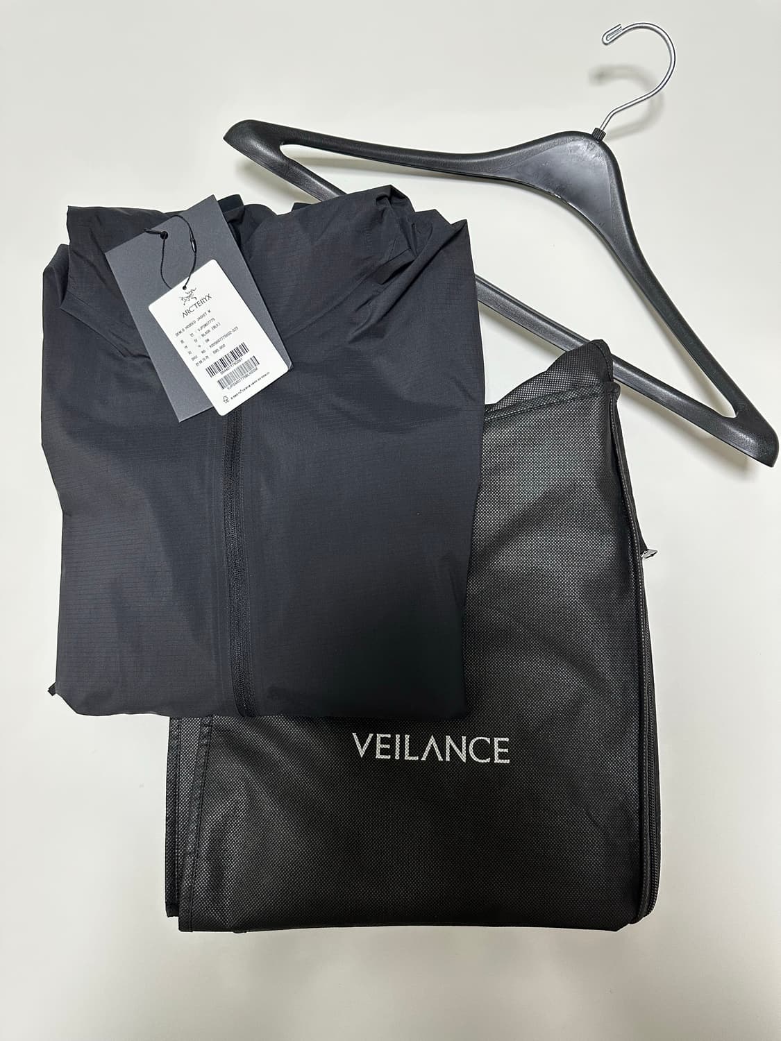 [S] 베일런스 뎀로 후디드 재킷 블랙 상품이미지6