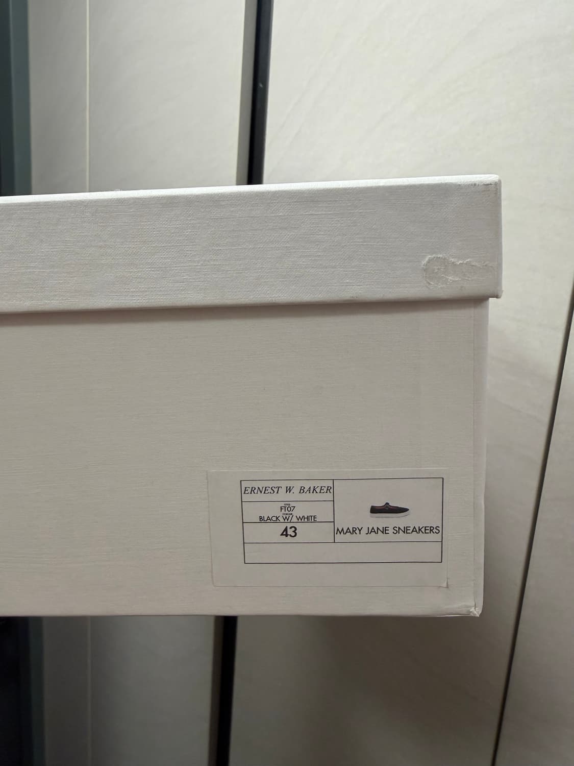 ERNEST W. BAKER 메리제인 스니커즈 슈즈  상품이미지7