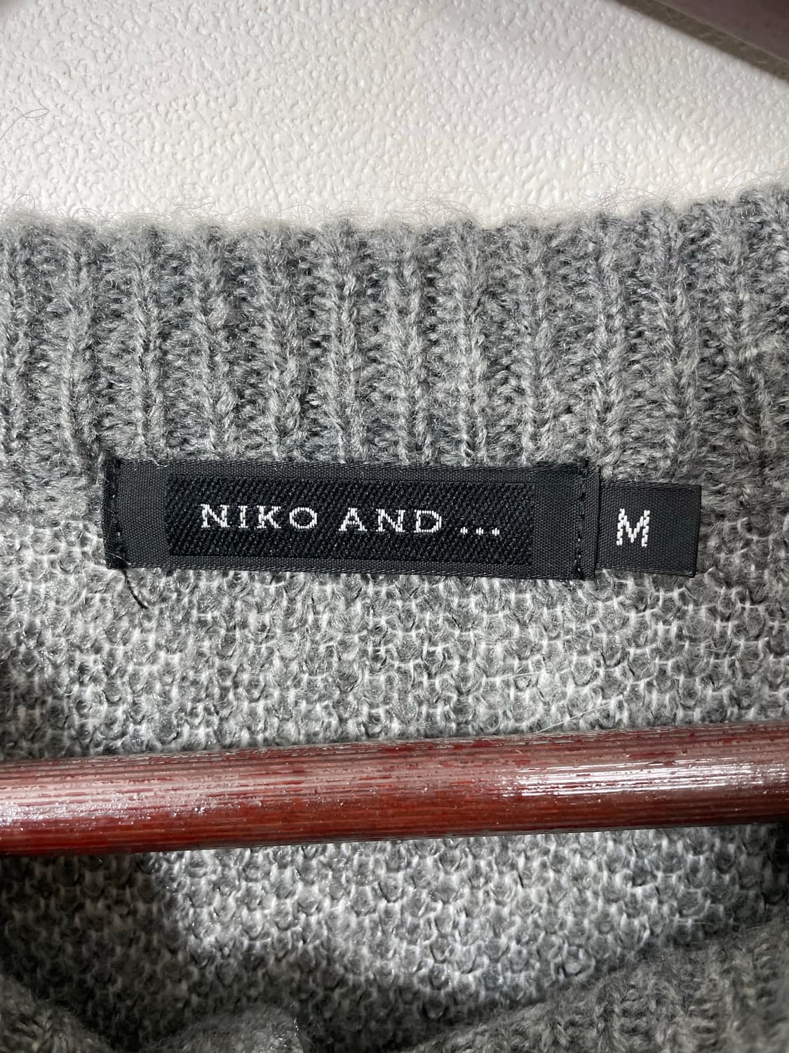 니코앤드NikoAnd.. 아가일 가디건 M  - K12 상품이미지4