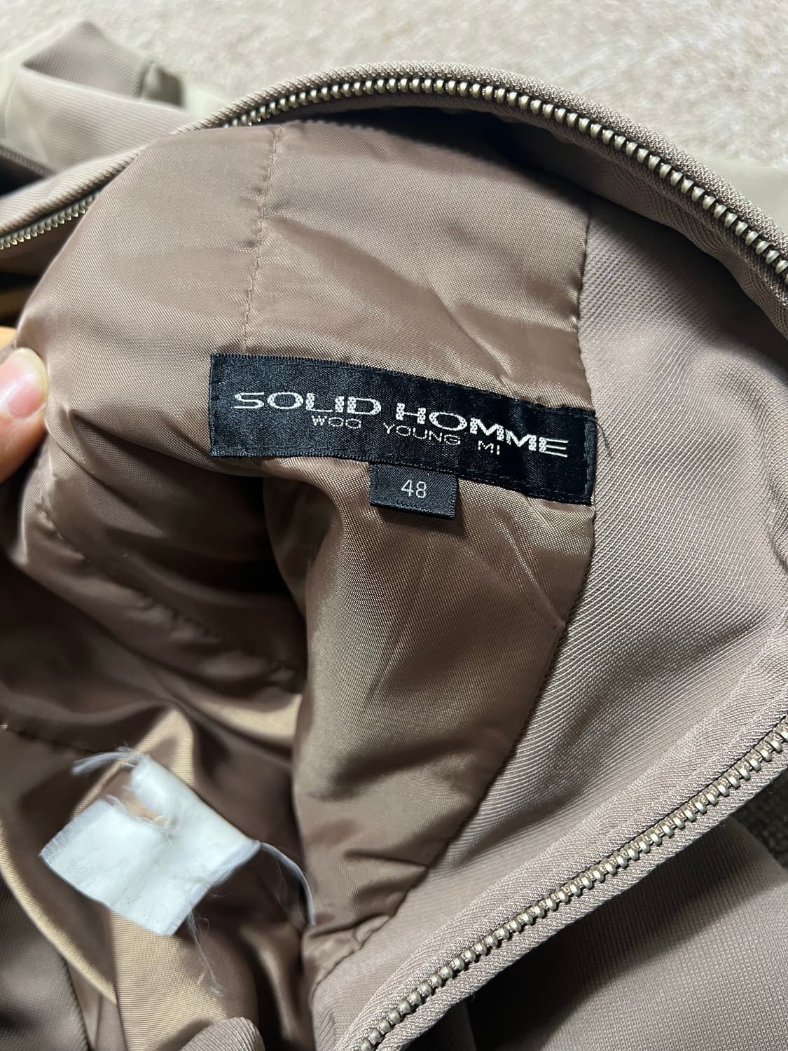 솔리드옴므 자켓 48사이즈 상품이미지4
