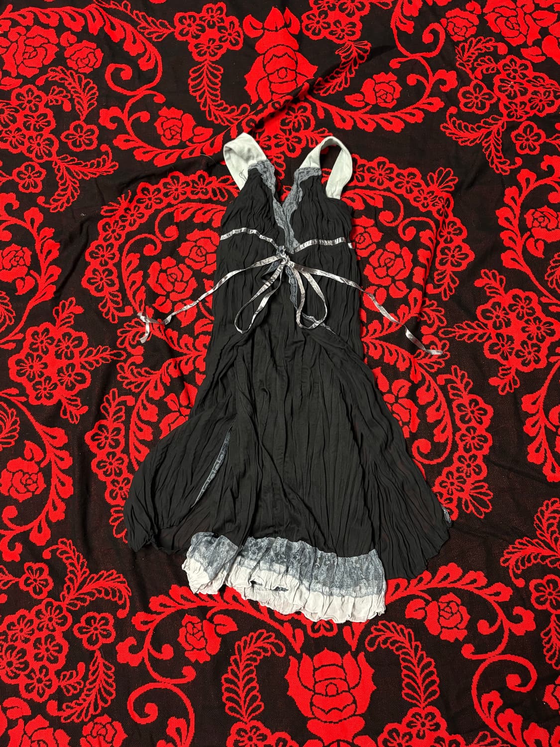 Fairy grunge mori girl dress 상품이미지1