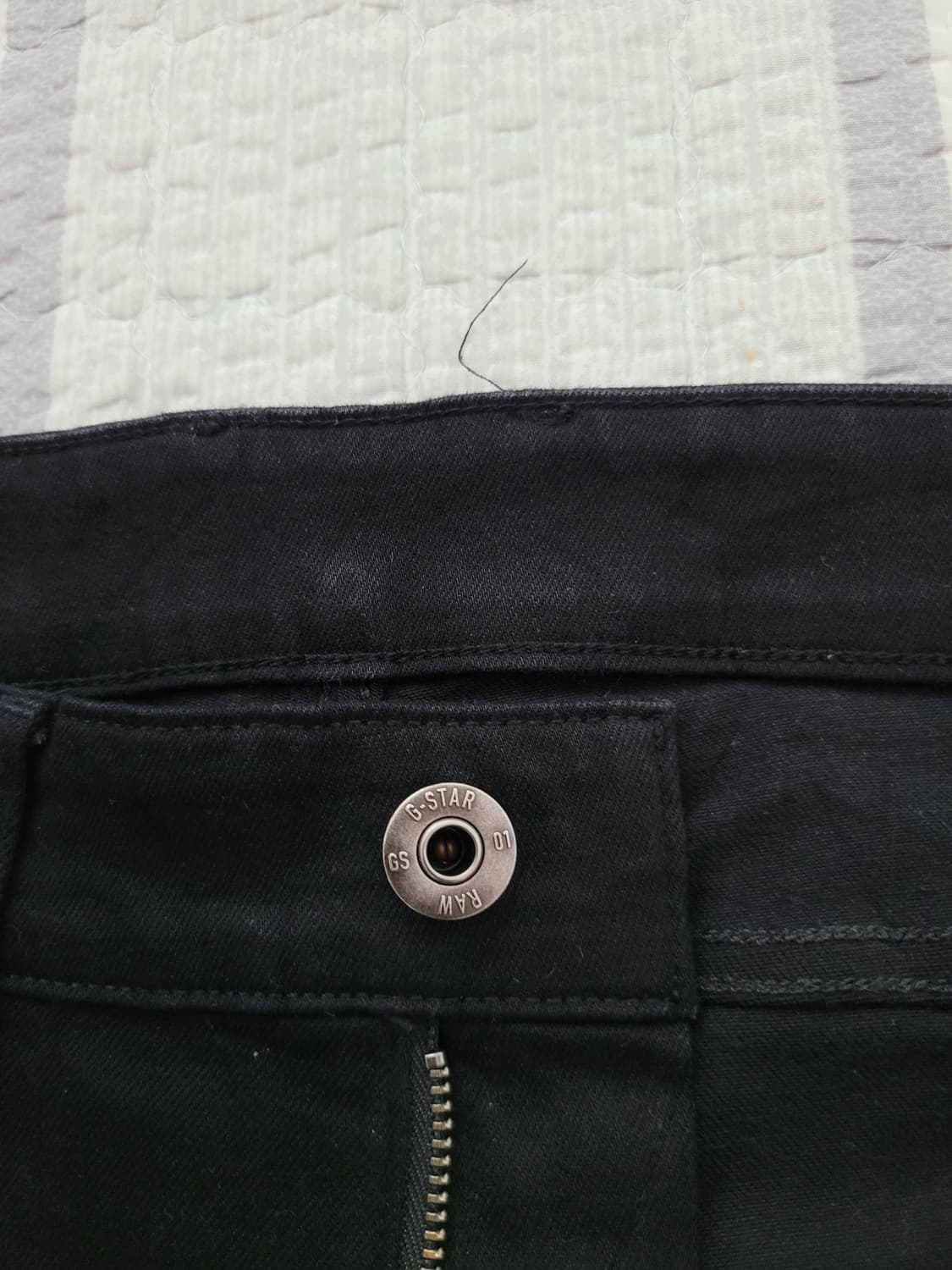 지스타로우 G star raw. 리벤드 스판 스키니 블랙진. 30사이즈 상품이미지4