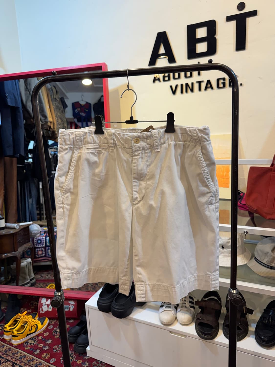 폴로 랄프로렌 빈티지 치노 숏팬츠 화이트 35in 상품이미지1